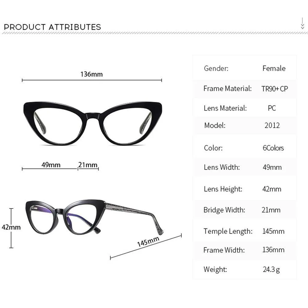 Kitten - Fashion Blue Light Blocking Computer Reading Gaming Glasses