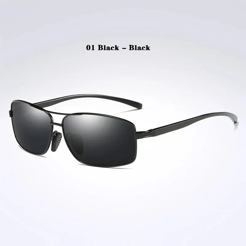 Titanium Alloy Glasses Polarized Sunglasses Men Driving Fishing Brand Designer Male Sun Glasses Vintage Eyewear Man Oculos Gafas